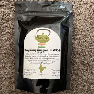 Teaologie Darjeeling Sungma Black Tea - Loose‎ Leaf from India - TGFOP-